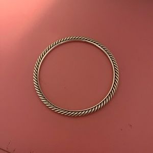 David Yurman silver bangle